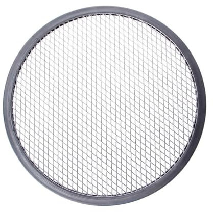 WANGZEYU Piatti Pizza 1PC Griglia in Rete di Alluminio Griglia for Pizza Rotonda Teglia da Forno Rete Utensili da Cucina Kit forni Piatti per Pizza(Color:10 inch)