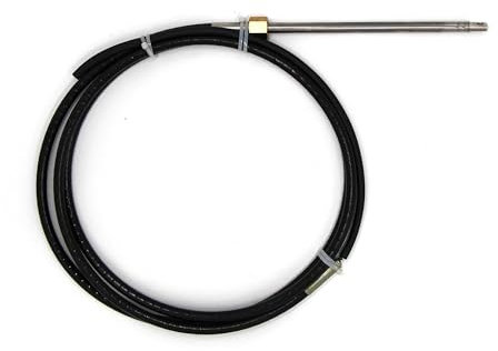 Sistema de dirección mecánica Motor fueraborda marino Cable de control del motor de lancha rápida(8Ft)