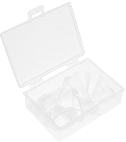 DEARMAMY Entonnoirs Pour Bouteilles Petit Entonnoir Plastique Mini Pipettes Pour Remplir Flacons De Parfum