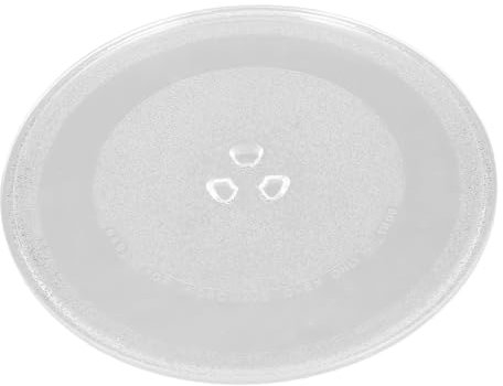 KOCKSHION Piatto Girevole Per Microonde Da Sostituzione Per Piatto Girevole Danneggiato Facile Installazione e Materiale Resistente Compatibile Con Forni Microonde Standard