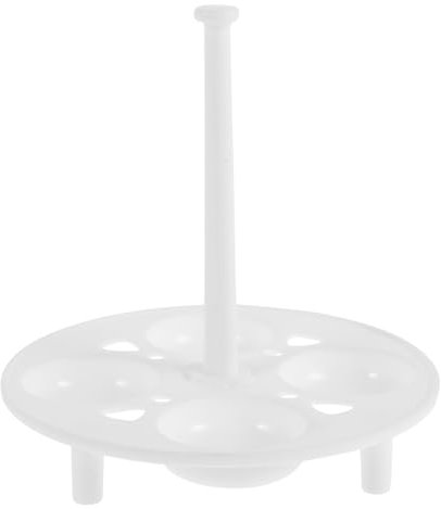 GLEAVI 2 Piezas Soporte de Vapor Huevos Rejilla de Cocción Resistente Calor Accesorio Compatible con Olla de Salud Hervidor de Huevos Freidora de Aire