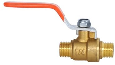Sturdy Brass Materials 3/4 Inch BSPDN20 Round Valves Home Accessory for Plumbing and Irrigations
