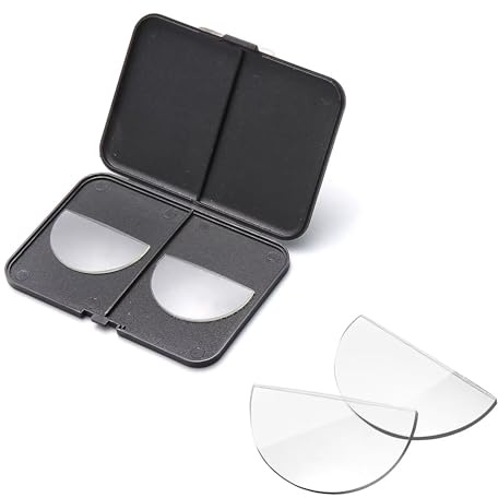 SKYWAY Lenti Bifocali Adesive, Lenti da Lettura Adesive per Occhiali da Sole/Occhiali da Sci/Occhiali da Ciclismo, Rimovibili, Riutilizzabili, Non Necessitano di Acqua,1.5x