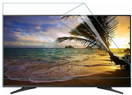 tyfuture Protection D'écran TV Givrée Antireflet/Anti-lumière Bleue Protecteur D'écran Protégez Vos Yeux pour Téléviseur HD LCD LED OLED(75 inch 1645x930mm)