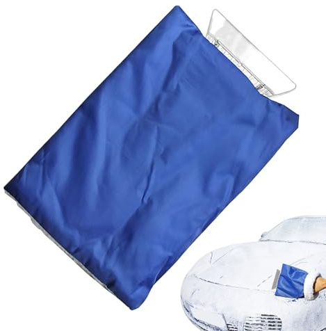 Grattoir à Glace pour Voiture | Raclette Déneigeuse Auto avec Gants Chauds,Raclette Anti Rayures Outil de Nettoyage pour Vitres Givrées des Véhicules Berlines SUV Camping Cars pour Conducteurs