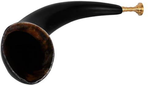 UPKOCH Handgefertigtes Wikinger Horn Signalhorn Piratenkostüm Requisite Kompakt Leicht Tragbar Für Festivals Outdoor Abenteuer Historische Events