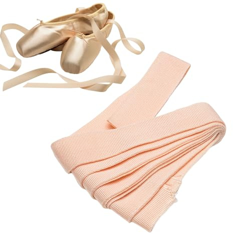 Elastisch für Spitzenschuhe – Ballettschuhe, Stretch-Zubehör, Ballett-Satinband, für Tanz, Klassenzimmer, Aufführung, Dekoration, Handwerk, Training, Praxis