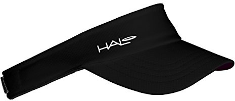 Halo Headband Schweißband Sportvisier, Schwarz, Einheitsgröße