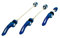XLC 2501602109 Juego de Cierres rápidos QR-L05, Unisex, Azul, Talla única