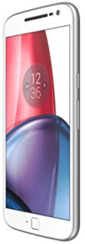Motorola Moto G4 Plus Smartphone, Dual-SIM, Display 5.5'' Full HD, 4G, Fotocamera 16 MP, 2 GB RAM, 16 GB Memoria interna, Bianco [EU]