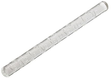 Städter Cake Boss Struktur- & Prägerolle, 33x2,5 cm, Transparent, aus lebensmittelechtem Kunststoff, für Fondant, Marzipan & Tortendekoration, Backzubehör, CB53503
