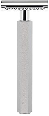 MÜHLE Rasierhobel - Hexagon Serie - geschlossener Kamm - Aluminium eloxiert - pure