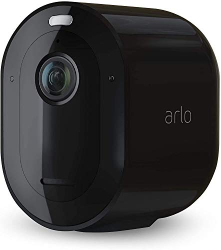 Arlo Pro 3 Security Camera Outdoor, 2K HDR, Wireless CCTV, 6-Month Battery, Colour Night Vision, 2-Way Audio, Alarm, Camera Only, With Free Trial of Arlo Secure Plan, Black