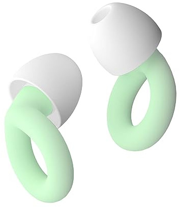 ORANDNOT Ohrstöpsel zur Geräuschreduzierung – Super weicher, wiederverwendbarer Gehörschutz aus flexiblem Silikon für Schlaf, Lärmempfindlichkeit & Flüge – 8 Ohrstöpsel in XS/S/M/L – 33dB Noise