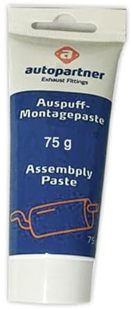 ALP Auspuffmontagepaste Auspuff Kitt Dichtmasse 75g Zement für Auspuff Reparatur Paste Cement Gasdicht