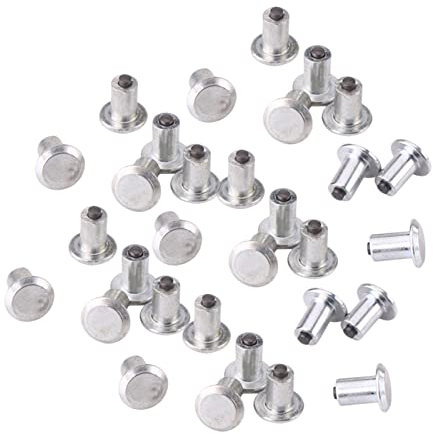100 Stück 9 Mm/0,35 Zoll Reifenbolzenschrauben, Schneereifen-Spikes, Auto-Reifenbolzen, ATV-Reifenspikes, Reifenschraube, Reifen-Schneespikes Für Die Meisten Reifen