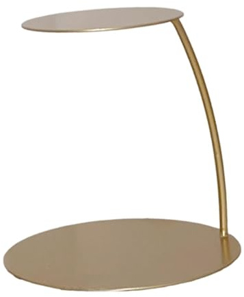 Milageto Supporto per Torta Artistica Supporto per Torta a Strati Supporto per Esposizione di Torte in Ferro a 2 Livelli Supporto per Esposizione di Torte