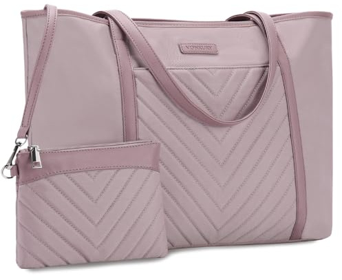 VX VONXURY Laptoptasche Damen 15,6 Zoll Arbeitstasche wasserabweisend