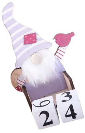 CORHAD 1stk Weihnachtskalender Weihnachten Adventskalender Weihnachtsdorf Adornos Para Mesa De Büro-schreibtischdekorationen Planungskalender 2022 Wichtel Adventskalender Holz