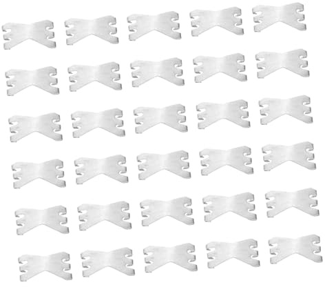 Sewroro 50Pcs Metal Fixing Buckles Six Claw Bandage Clips Metal Clasps for Secure and Fastening Supplies