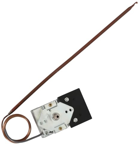 KKTB-18-48 Oven Thermostat, 5A 120V AC, Replacement for Robertshaw® KKTB-18-48 Range Oven Thermostat, Max Temperature 599°F, 48″ Capillary Tube Suitable, for Awoco® and Other Gas Range Stoves