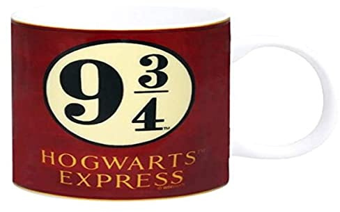 Harry Potter Tasse, Porzellan, Rot, 8 x 8 x 9.5 cm, 1 Stück (1er Pack)