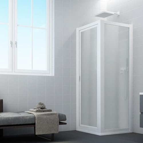 Cabine paroi de douche pivotante 70x70 ouv. 70 CM H 190 en Acrylique mod. Sigma Duo