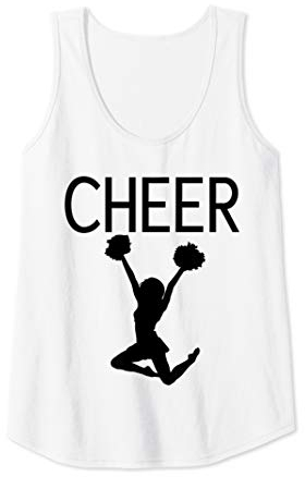 Damen Cheer With Graphics Cheerleading Tank Top