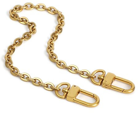 Feine Geldbörse Kette Schulter Umhängeriemen Tasche Zubehör Charm Dekoration (Antikes Gold, 66 cm)