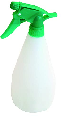 Karrma Spray Bottle 750ml | Heavy Duty Plastic Bottles Leak Proof Mist Water for Chemical and Cleaning Solutions All-Purpose Adjustable Head Sprayer - Hairdressing Gardening, White (KSB75011P5)