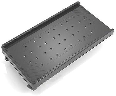 Luminexia Supporto per CPU,Carrello Porta PC Supporto,Supporto PC Fisso,Supporto per Desktop Rack di stoccaggio per mainframe con Freno,Computer Furniture Parts,Plastica