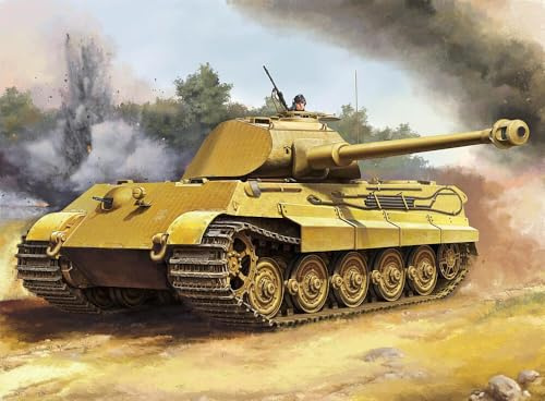 Trumpeter 750948-1/16 Pz. Kpfw. VI Sd. Kfz 182 Tiger II/Porsche - Maßstab 1:16