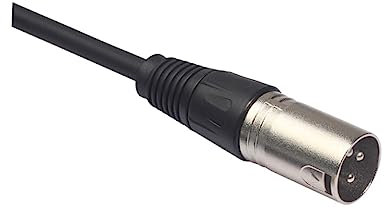 OFFSCH Cavo Audio 0,3 M Rca Presa a Xlr Maschio in PVC Resistente per Collegamento Microfono, Amplificatore e Casse, Adattatore Bilanciato per Applicazioni Professionali in Sala Prove e Performance