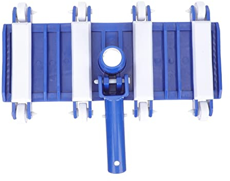 nmbhus Aspirador de Piscina Equipo de Limpieza de Cabeza de natación Barredora Herramienta de succión Aspira Dispositivo de Limpieza Manual Máquina Cepillo de inyección Fácil de Montar