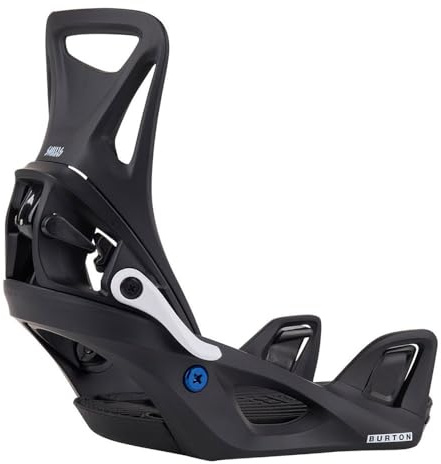 Burton - Snowboardbefestigung Kids' Step on Smalls Black Jungen – Größe L – Schwarz