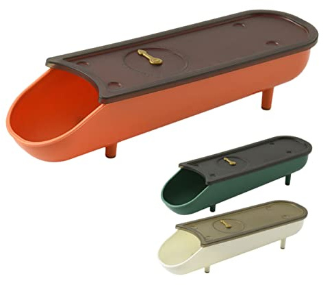 PHENOFICE Portauova Per Frigorifero Impilabile Design a Scorrimento Automatico Contenitore Per Uova in Plastica 3 Pezzi Organizer Per Frigorifero Elegante e Funzionale