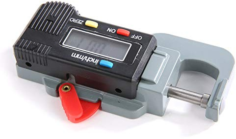 Calibre de Espesor Digital, Regla de Perla de Joyería de Espesor Electrónico Horizontal de Metal, para Medir Joyas, Cuero, Chapa, Papel, Película, Alambre y Materiales Similares