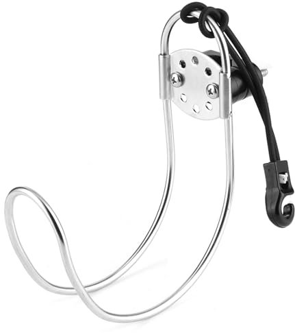 4.5inch Stainless Steel Lifebuoy Ring Bracket Horseshoe Holder for Marine Boat Ship