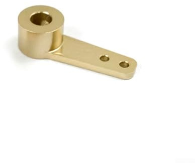 Robust Single Steering Rudder Tiller Arms Made of Aluminum Alloy Ideal for Use with For RC Model Cars and Boats Featuring 3 5mm Shafts (3.1mm)