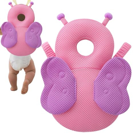Coussin De Protection De Tête De Bébé, Bébé Protection De La Têt Securite Casque Bebes Anti Choc Protections Baby Head Protector Coussin De Sac À Dos Réglable Et Respirant Protège-dos Pour Bébés