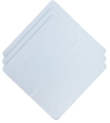 Tofficu 3pcs Microfiber Lens Cleaning Cloths Glasses and Eyeglass Cleaning Wipes for Cameras Phones and Screens Blue Large Size Suitable for Travel and Daily Use