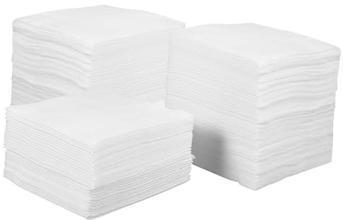 LALADEFIEE Dischetti Struccanti Bianco Non Tessuto 400 Monouso Pezzi per Pulizia Viso e Rimozione Trucco per Uso Quotidiano e Pelle Delicata