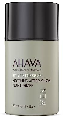 AHAVA Männer Beruhigende After-Shave Feuchtigkeitscreme - Leicht Absorbierende Lotion, Beruhigt nach Rasur, mit Osmoter, G-Force Mix, Ringelblume & Hamamelis, 1.7 fl.oz