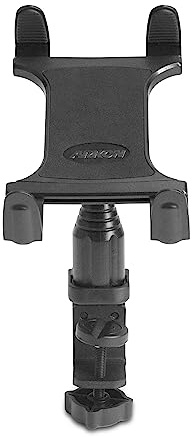 ARKON Mounts - Heavy Duty Tablet Holder with Clamp Stand | Tablet Mount for Mic Stand, Bed, Desk | 360° Adjustability | Stable and Durable iPad Stand | Fits iPad, Google, Samsung Galaxy and more