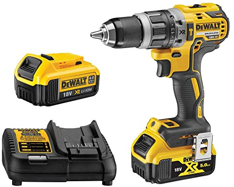 DEWALT 18V Bless Combi Drill 1X4AH 1X5AH TSTAK