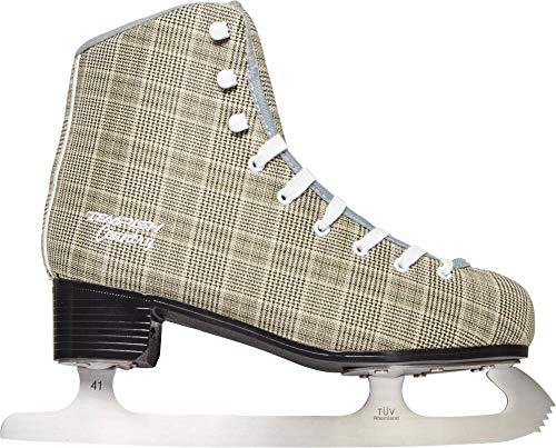 TEMPISH Country Schlittschuh | Damen | Thermo-Innenfutter | Eiskunstlauf | Freizeit | kariert, 37