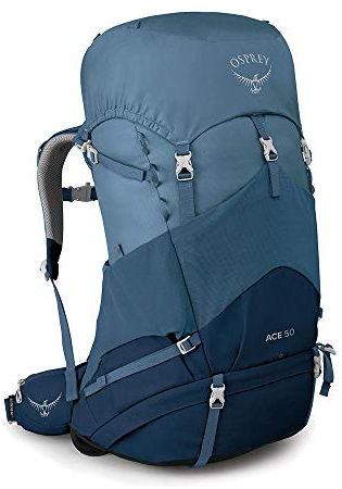 Osprey Ace 50 Wanderrucksack für Kinder, unisex - Blue Hills O/S