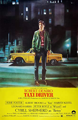 Theissen Taxi Driver Poster Borderless Vibrant Premium Glossy Movie Poster - Matte poster Frameless Gift 11 x 17 inch(28cm x 43cm)*IT-00117