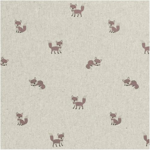 Dekostoff Panama Bindung Tiere ab 1 x 1,40m Baumwollstoff uni Oeko-Tex Farbwahl
