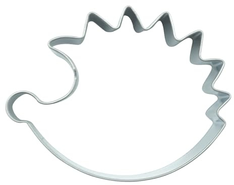 BekkiB - Ausstecher Igel - Ausstechform ca. 5,8 x 4,5 cm - Spülmaschinengeeignete Ausstechform aus Edelstahl - Zum Backen von Plätzchen und Keksen - 880566